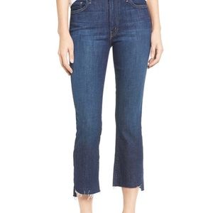 MOTHER The Insider Crop Step Fray